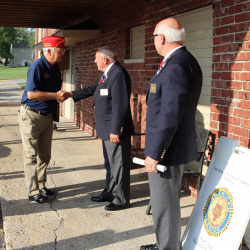 National Commanders visit Gladstone Post 626 2019